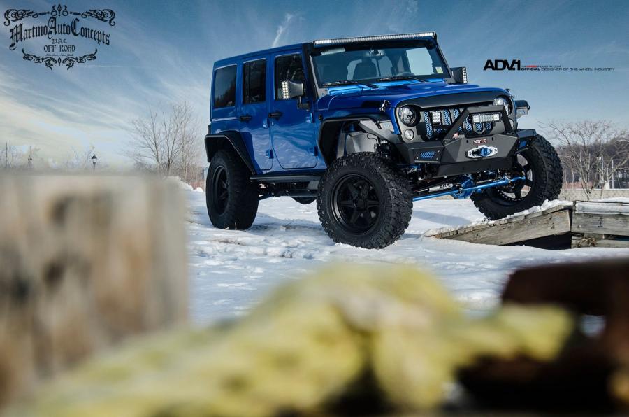 Jeep Wrangler by Martino Auto Concepts on ADV.1 Wheels (ADV6TFSL) '2015